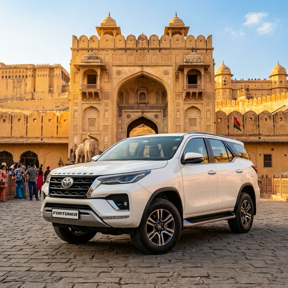 Toyota Fortuner VIP Rental Rajasthan