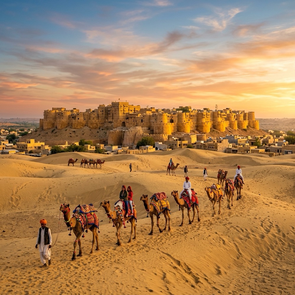 Desert Safari Jaisalmer Golden Fort Tour