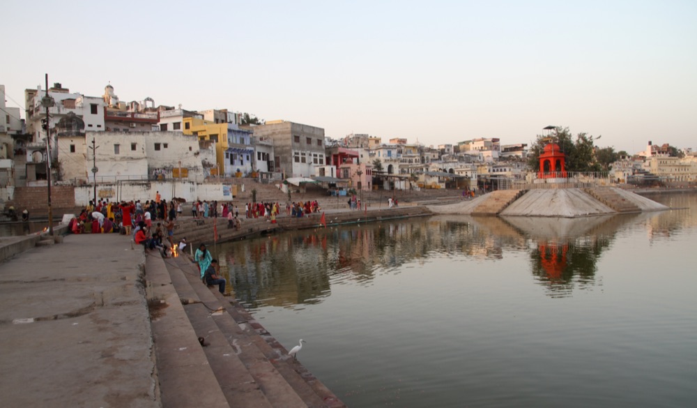 Pushkar Sacred Lake Brahma Temple Cab